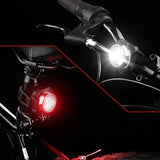 Bike Lights Front and Back Rechargeable Set